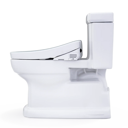 TOTO Eco Guinevere 1.28 GPF Universal Height Toilet with S5 Bidet Seat MW9743446CEFG#01