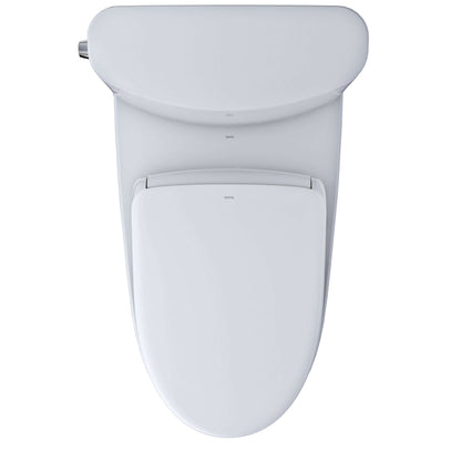 TOTO WASHLET+ Nexus Two-Piece Elongated 1.28 GPF Toilet with S7 Contemporary Bidet Seat, Cotton White - MW4424726CEFG#01