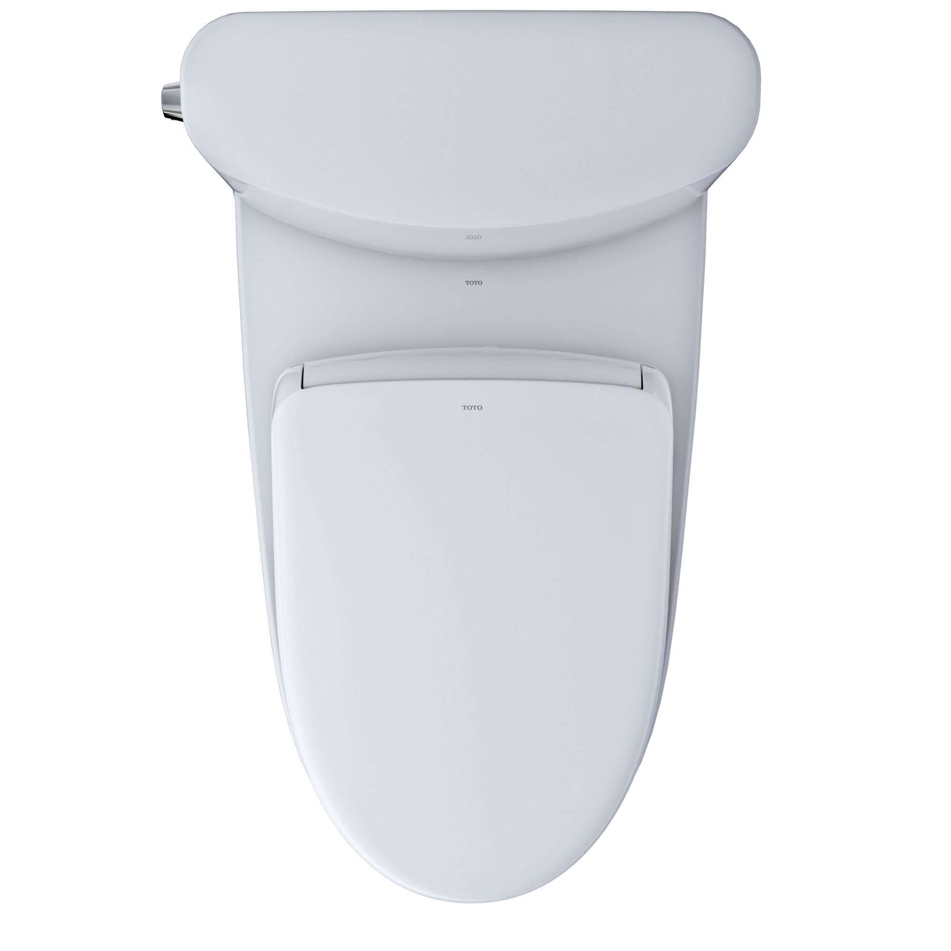 TOTO WASHLET+ Nexus 1G Two-Piece Elongated 1.0 GPF Toilet with S7 Contemporary Bidet Seat, Cotton White - MW4424726CUFG#01