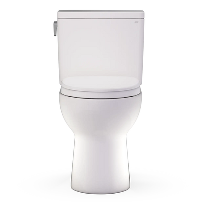 TOTO Glaston Two-Piece Elongated 1.28 GPF WASHLET+ Ready Universal Height Toilet with CEFIONTECT MS472124CEFG#12