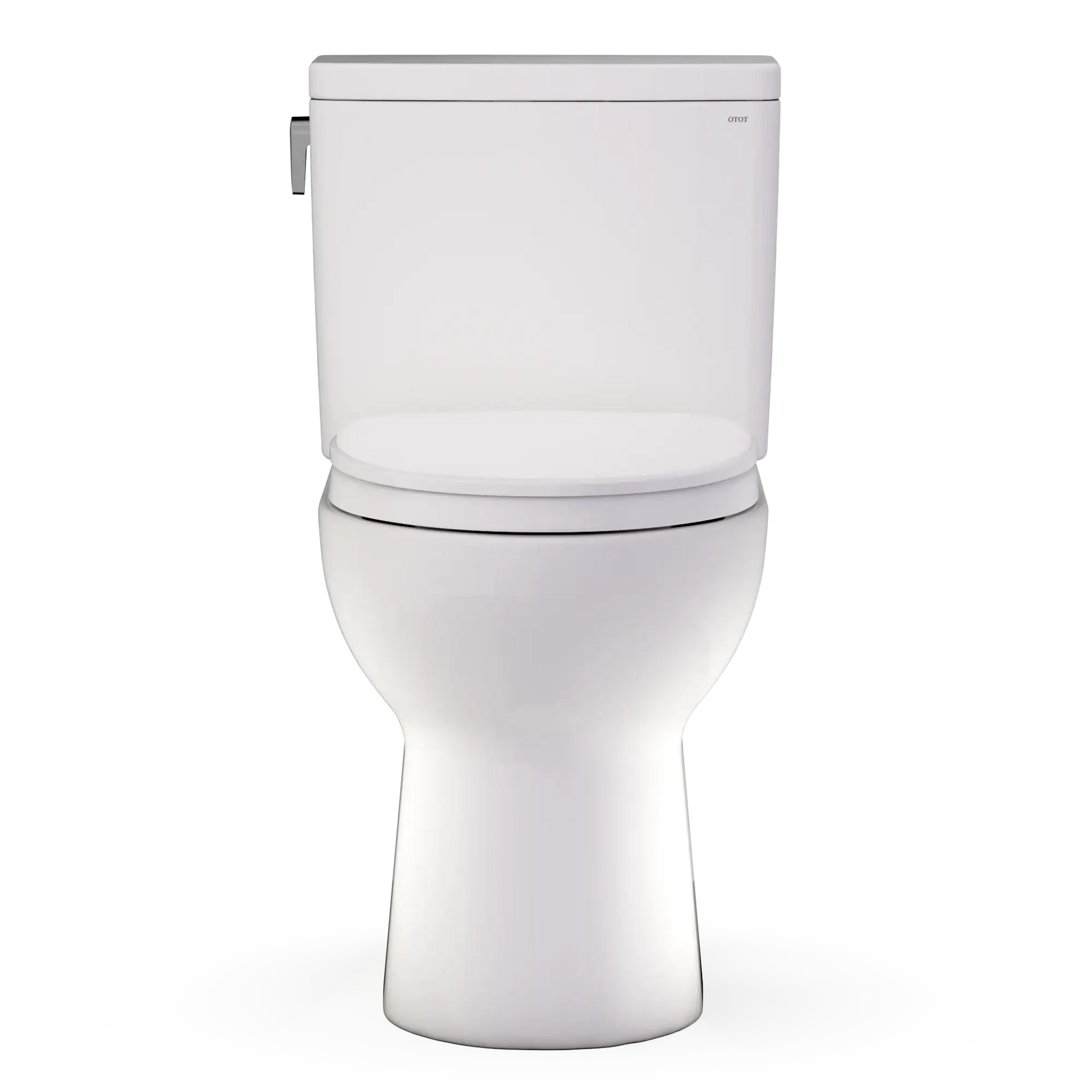 TOTO Glaston Two-Piece Elongated 1.0 GPF WASHLET+ Ready Universal Height Toilet with CEFIONTECT MS472124CUFG#12