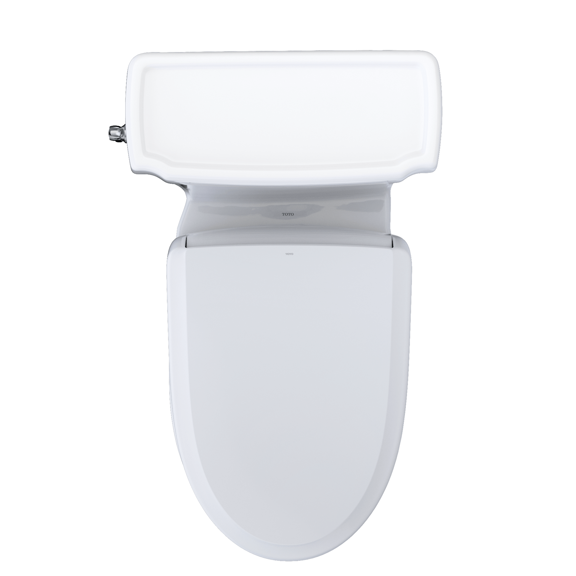 TOTO Eco Guinevere 1.28 GPF One-Piece Universal Height Toilet and S7A Classic Bidet Seat MW9744734CEFG#01