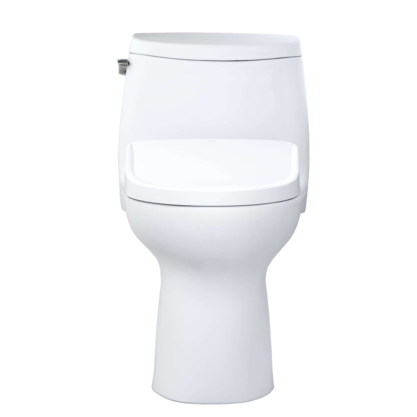 TOTO WASHLET+ UltraMax II 1G One-Piece Elongated 1.0 GPF Toilet and WASHLET+ S7 Contemporary Bidet Seat, Cotton White - MW6044726CUFG#01