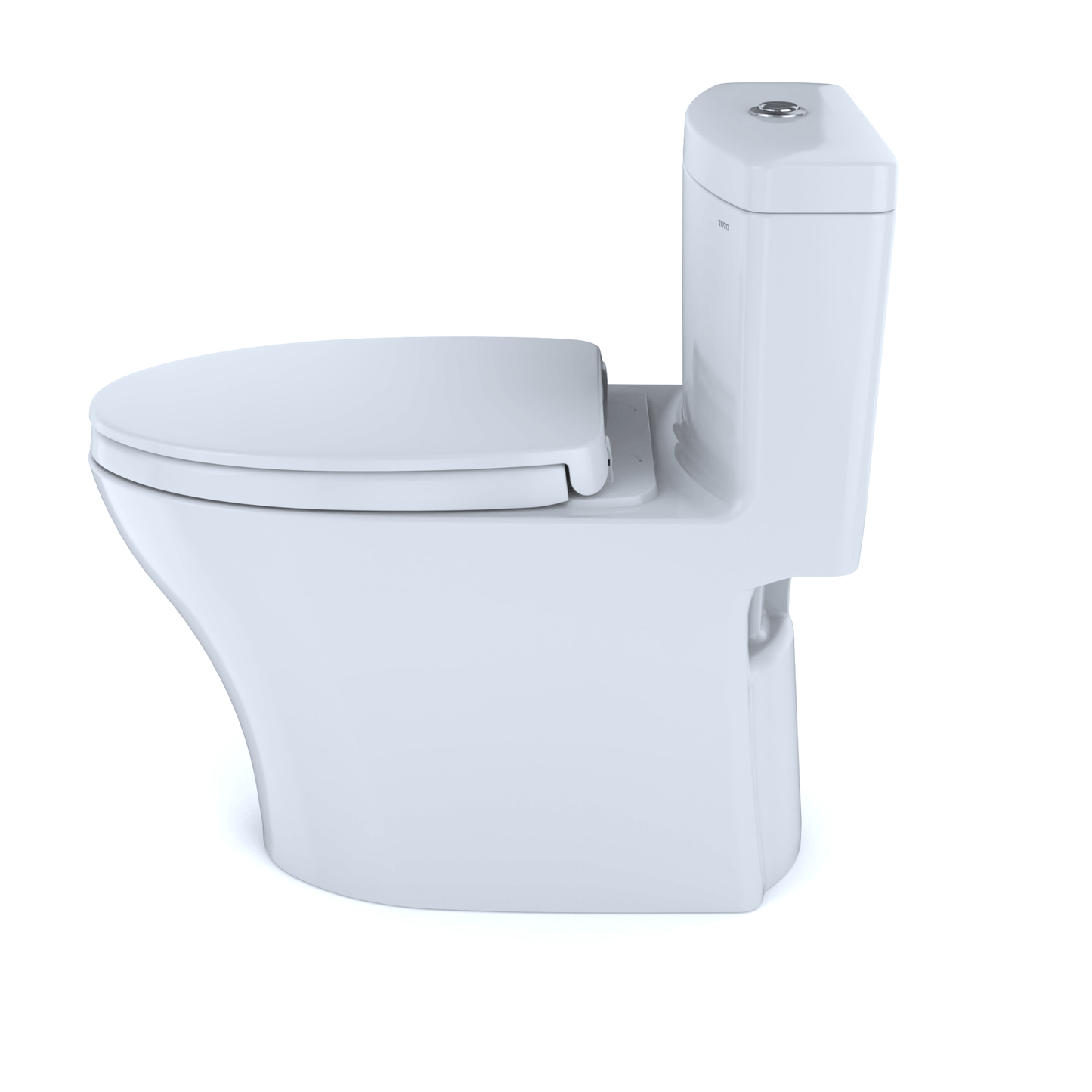 TOTO WASHLET+ Aquia  IV One-Piece Elongated Dual Flush 1.28 and 0.9 GPF Universal Height - MS646124CEMFN#01