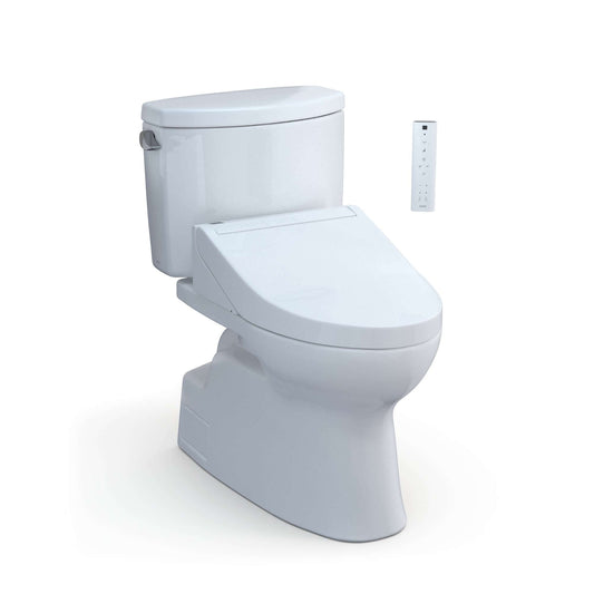 TOTO Vespin II 1.28 GPF Toilet With C5 Bidet Seat MW4743084CEFG#01