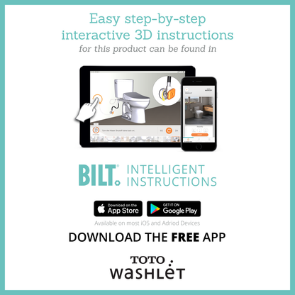 TOTO WASHLET KS5 Electronic Bidet Toilet Seat with Instantaneous Water Heating and Self-Cleaning Wand SW3216#01