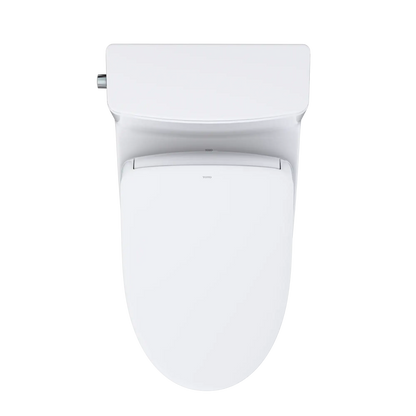 TOTO Redington WASHLET+ S7 One-Piece Elongated 1.28 GPF Universal Height Toilet MW6724726CEFG#01