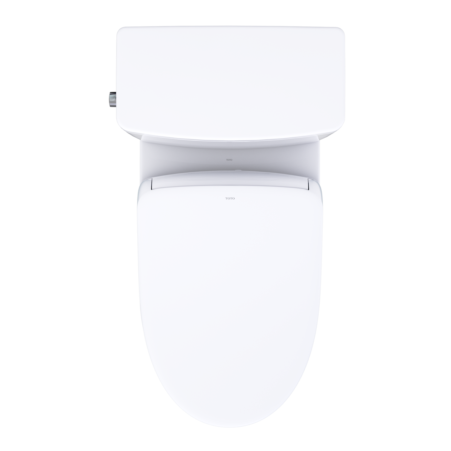 TOTO Glaston WASHLET+ S7A Two-Piece Elongated 1.28 GPF Universal Height Toilet MW4724736CEFG#01