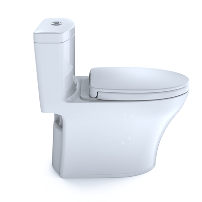 TOTO WASHLET+ Aquia  IV One-Piece Elongated Dual Flush 1.28 and 0.9 GPF Universal Height - MS646124CEMFN#01