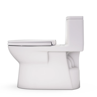 TOTO Redington One-Piece Elongated 1.28 GPF WASHLET+ Ready Universal Height Toilet with CEFIONTECT MS672124CEFG#12