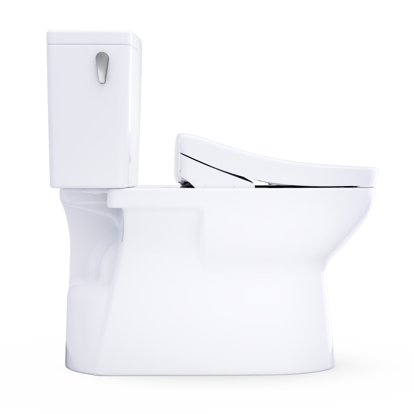TOTO Glaston 1G WASHLET+ S5 Two-Piece Elongated 1.0 GPF Universal Height Toilet MW4723446CUFG#01