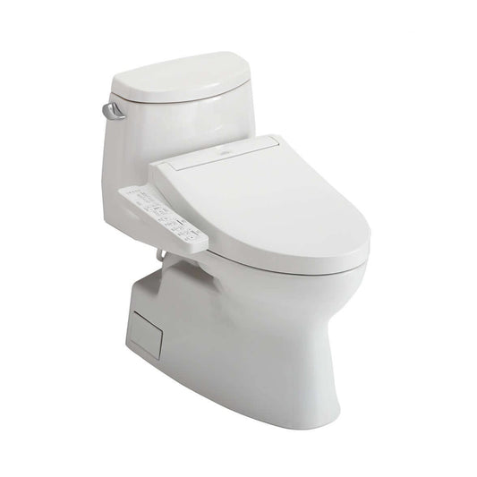 TOTO Carlyle II One-Piece 1.28 GPF Toilet C2 Bidet Seat MW6143074CEFG#01