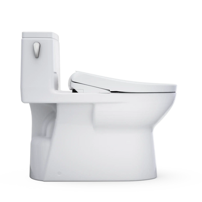 TOTO Redington 1G WASHLET+ S7A One-Piece Elongated 1.0 GPF Universal Height Toilet MW6724736CUFG#01