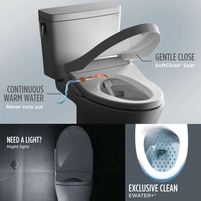 TOTO S7A WASHLET+ Bidet Toilet Seat