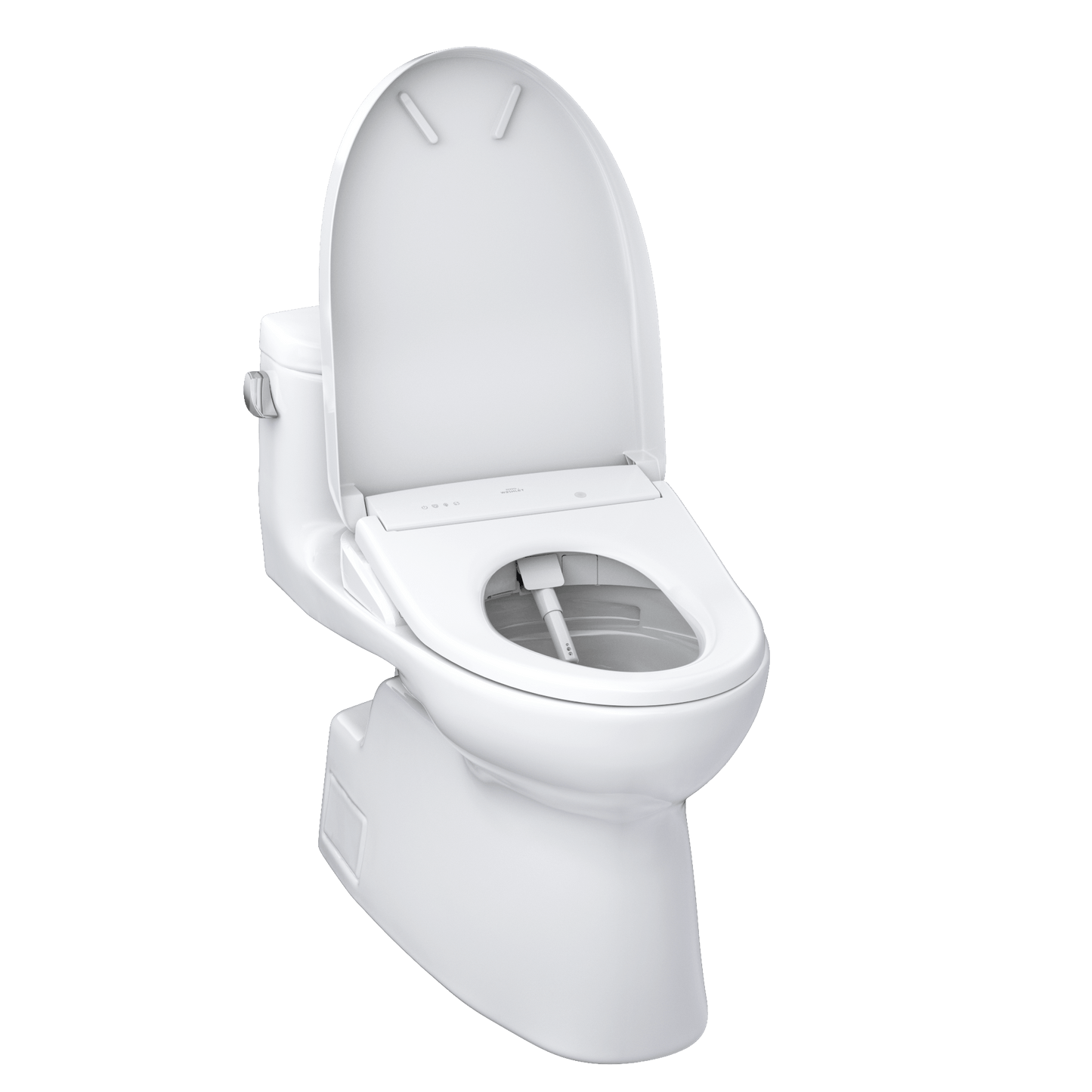 TOTO Carolina II One-Piece 1.28 GPF Universal Height Toilet and S7 Bidet Seat MW6444726CEFG#01