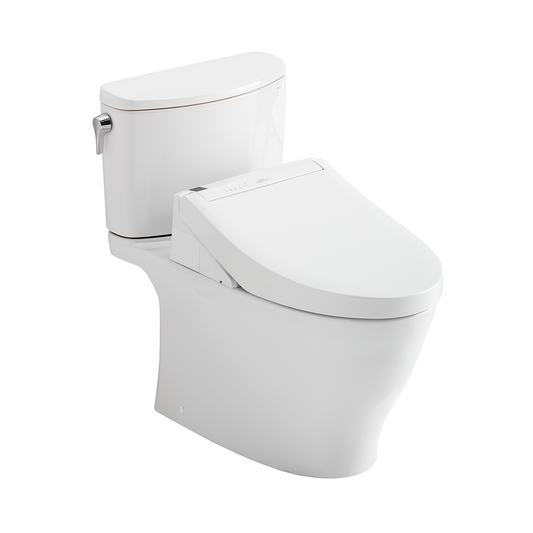 TOTO WASHLET+ Nexus Two-Piece Elongated 1.28 GPF Universal Height with C5 Bidet Seat - MW4423084CEFG#01