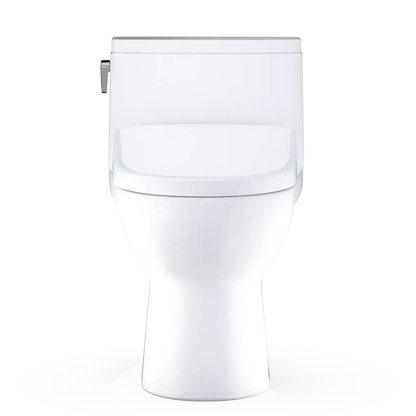 TOTO Redington WASHLET+ S7 One-Piece Elongated 1.28 GPF Universal Height Toilet MW6724726CEFG#01