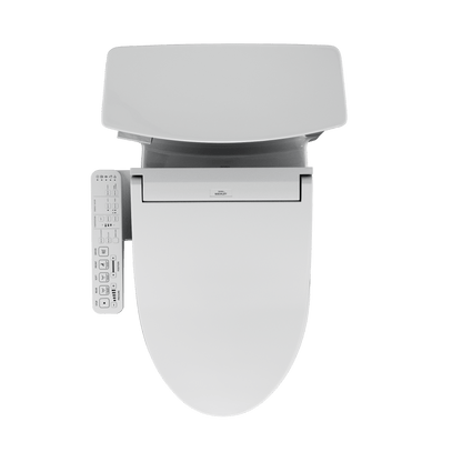 TOTO Eco Soirée 1.28 GPF Universal Height Toilet with C2 Bidet Seat MW9643074CEFG#01