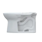 Drake Elongated Universal Height TORNADO FLUSH Toilet Bowl with CEFIONTECT, WASHLET+ Ready, Cotton White C776CEFGT40#01