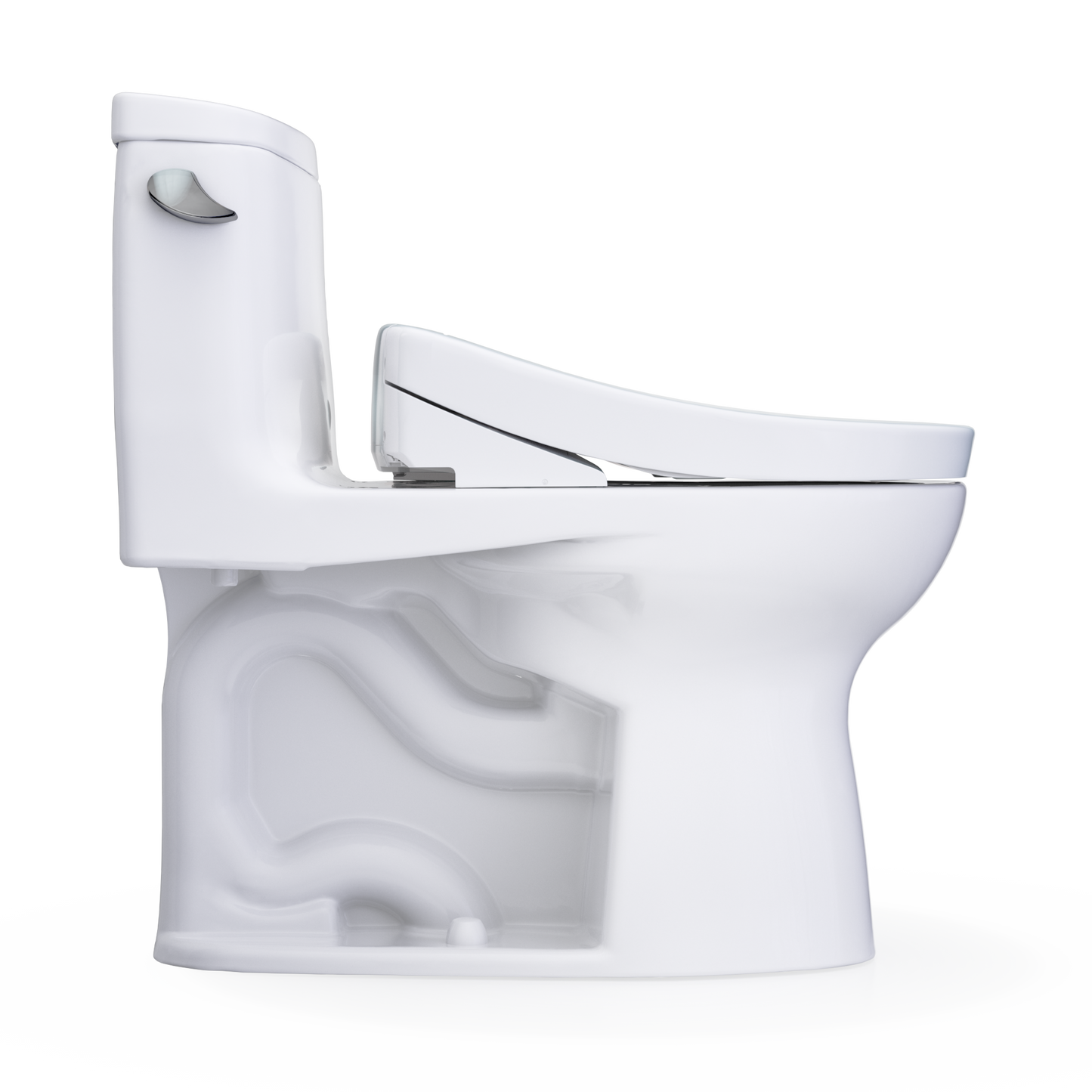 TOTO UltraMax II One-Piece 1.28 GPF Universal Height Toilet and S5 Bidet Seat MW6043446CEFG#01