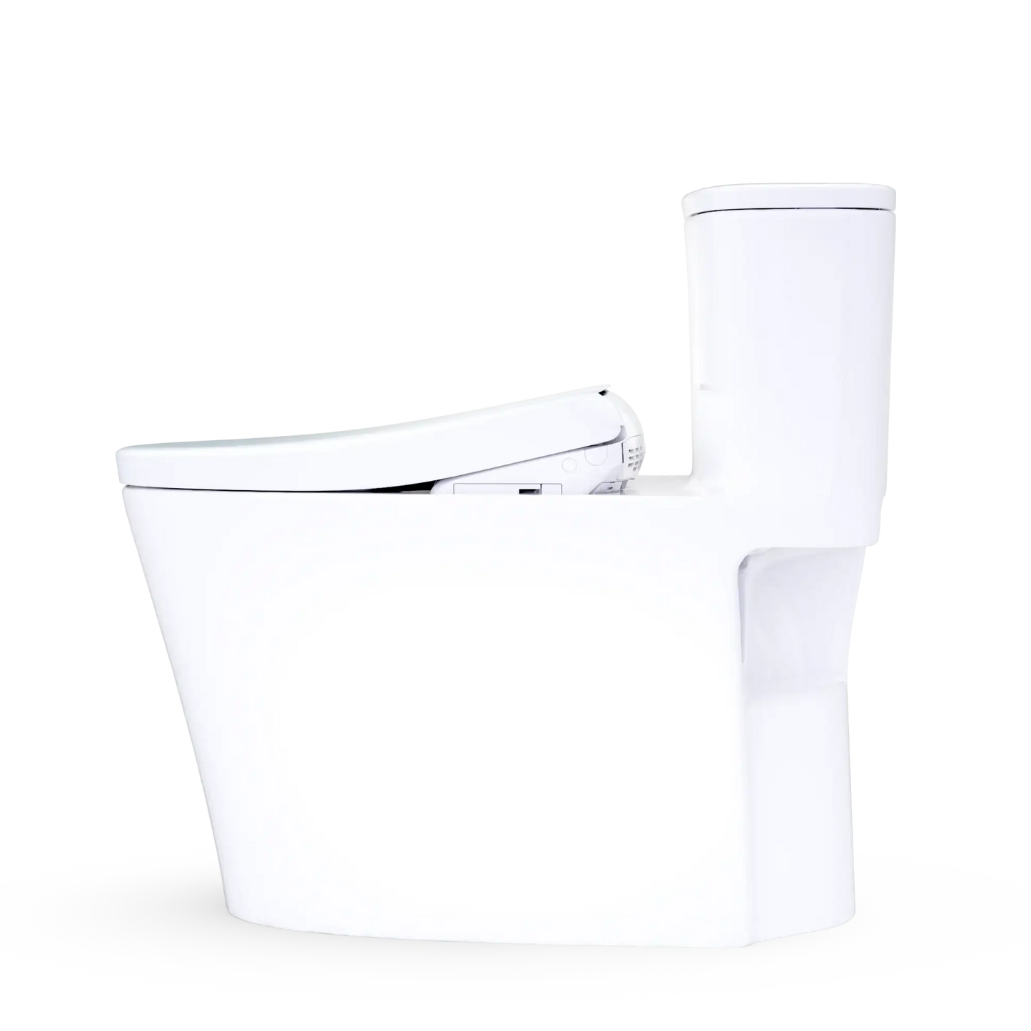 TOTO Aurora 1G WASHLET+ S7 One-Piece Elongated 1.0 GPF Universal Height Toilet MW6864726CUFG#01
