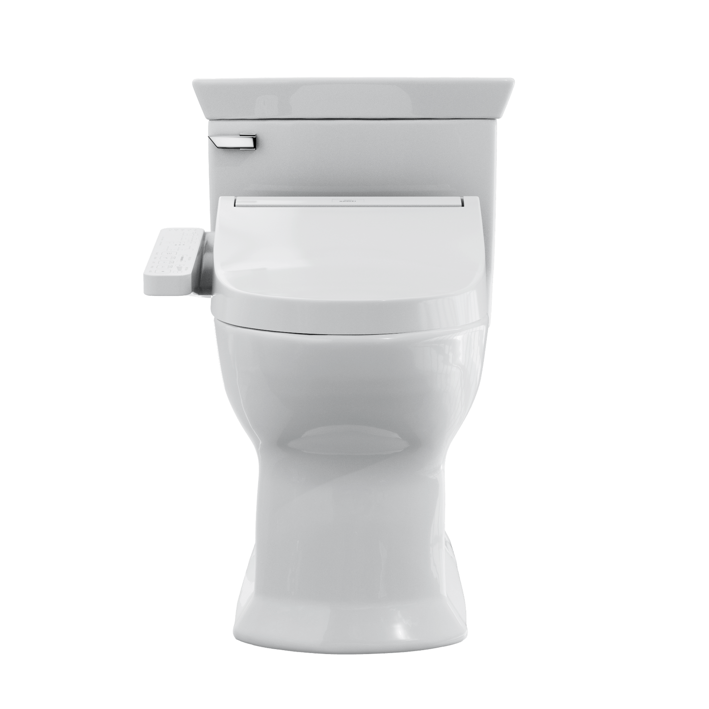 TOTO Eco Soirée 1.28 GPF Universal Height Toilet with C2 Bidet Seat MW9643074CEFG#01