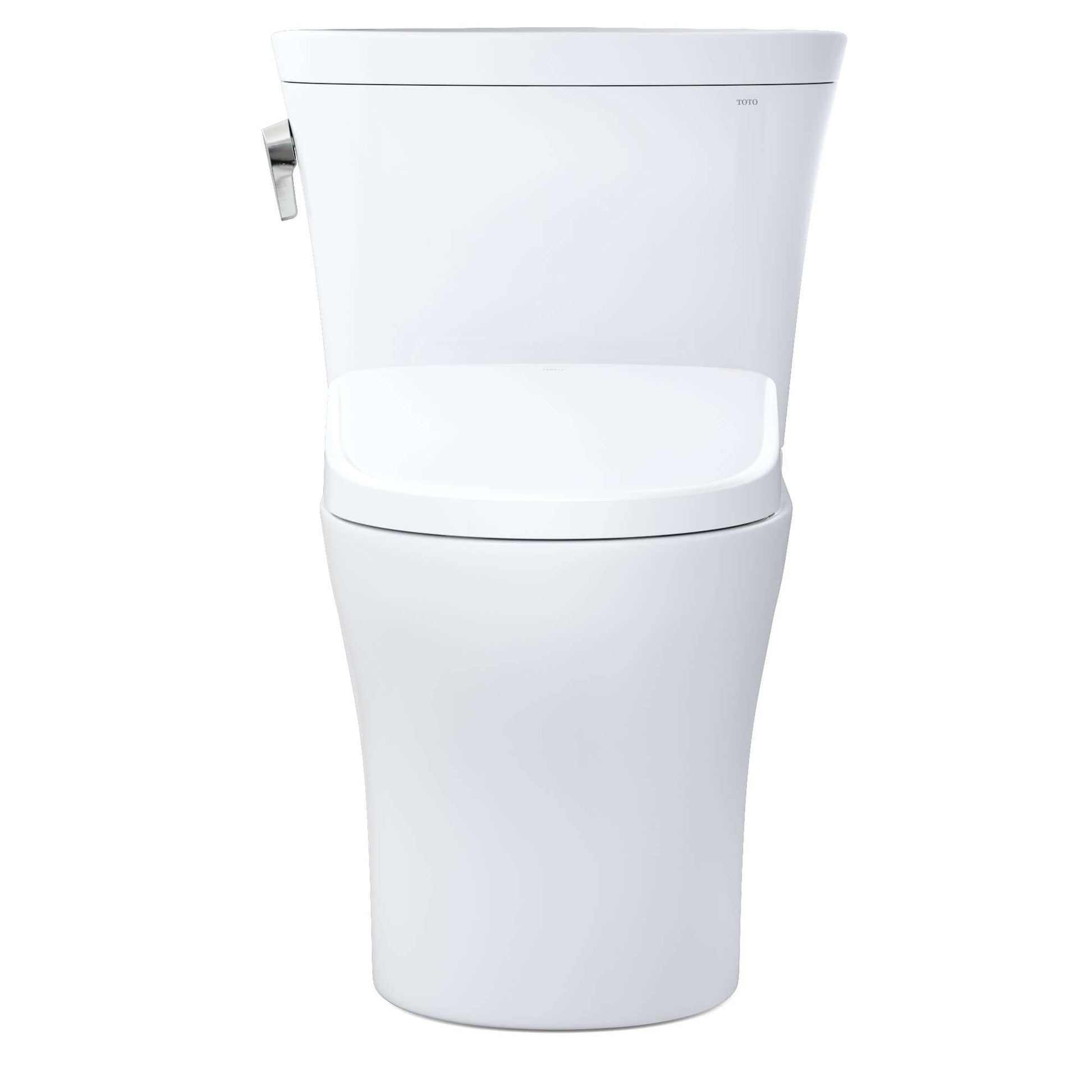 TOTO WASHLET+ Aquia IV ARC Two-Piece Dual Flush 1.28 and 0.9 GPF Toilet with S7 Contemporary Bidet Seat - MW4484726CEMFGN#01