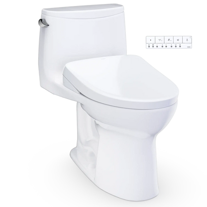 TOTO Ultramax WASHLET+ S7A 1.6 GPF Universal Height Toilet MW6084736CSFG#01