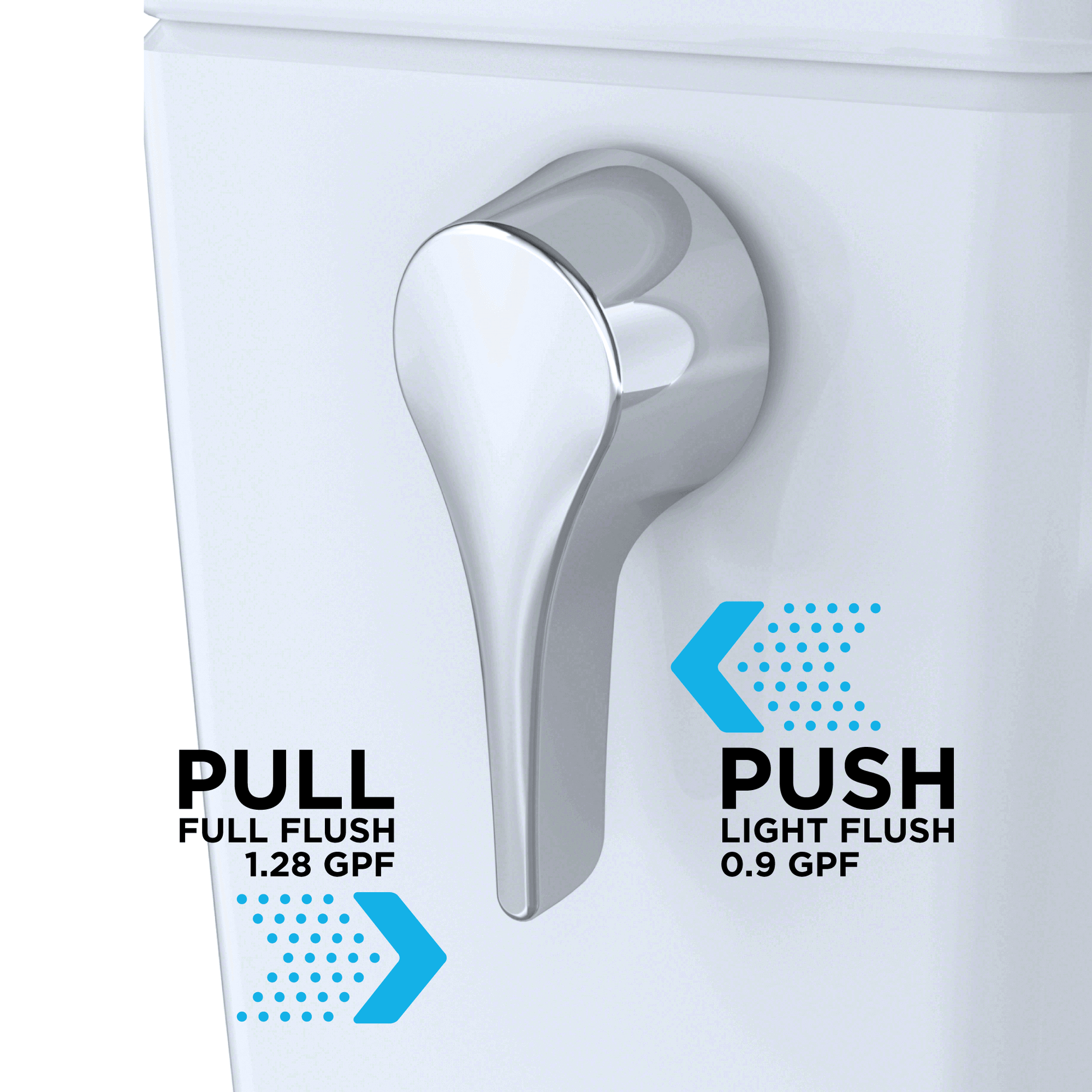 TOTO WASHLET+ Aquia IV Cube Universal Height Two-Piece Dual Flush 1.28 and 0.9 GPF Toilet with C5 Bidet Seat - MW4363084CEMFGN#01