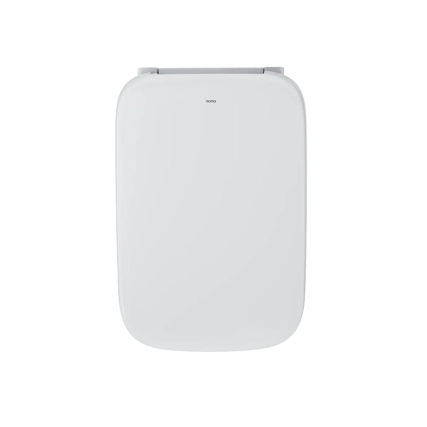 Top-down view of the TOTO NEOREST WX2 integrated bidet toilet with the lid closed
