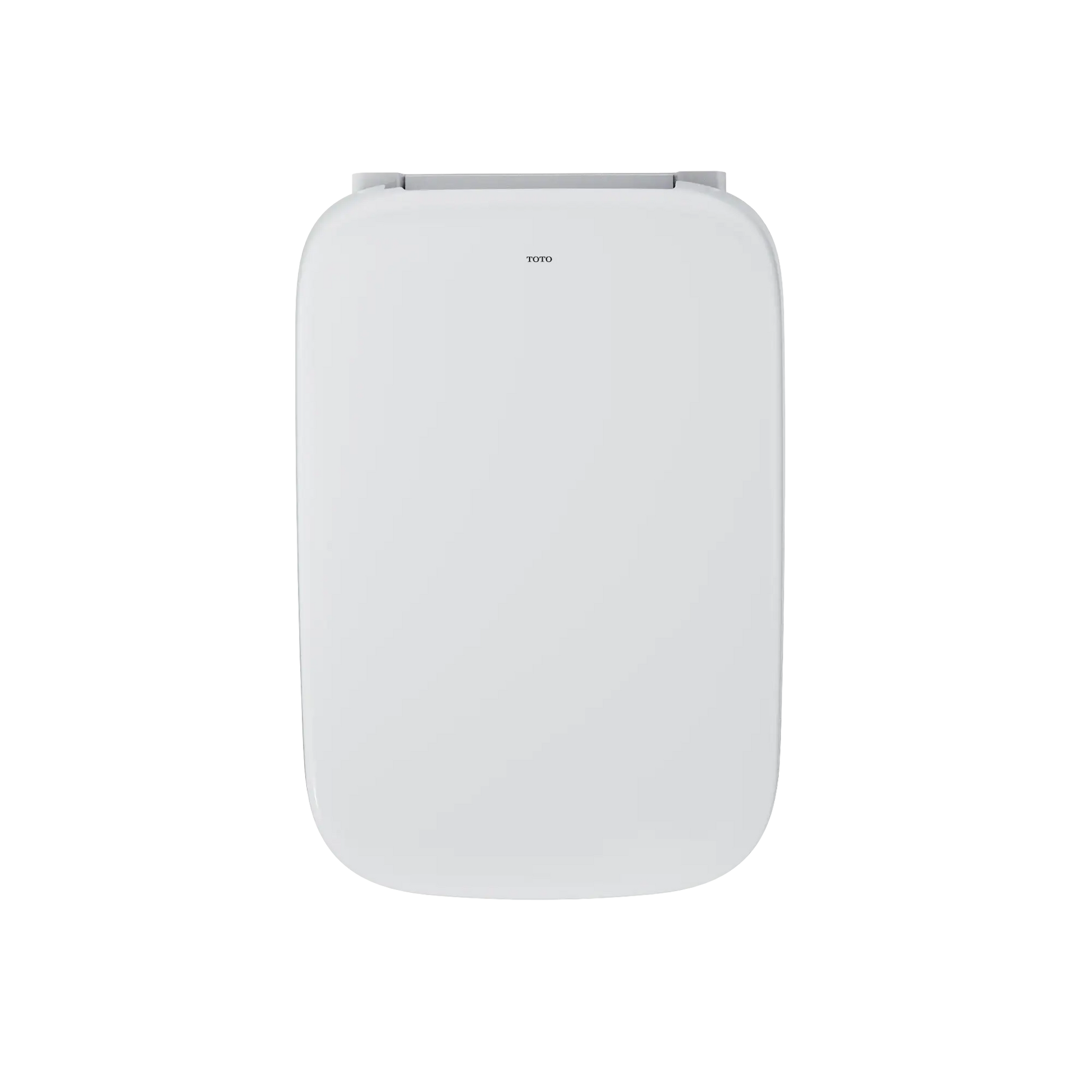 Top-down view of the TOTO NEOREST WX2 integrated bidet toilet with the lid closed