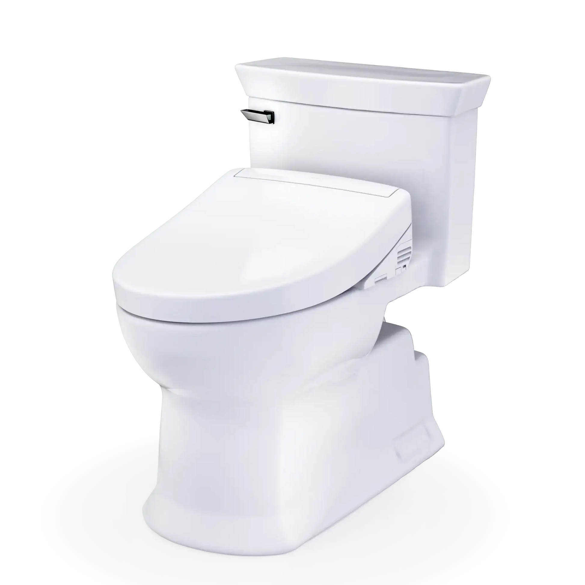 TOTO Soirée 1.28 GPF Universal Height Toilet with S5 Bidet Seat MW9643446CEFG#01