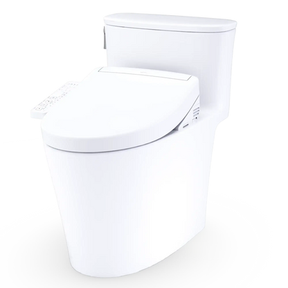 TOTO Aurora WASHLET+ S2 One-Piece Elongated 1.28 GPF Toilet with CEFIONTECT