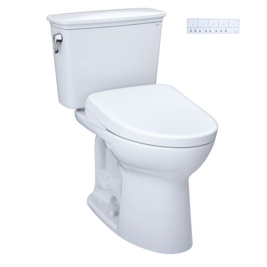 TOTO Drake Transitional 1.28 GPF ADA S7 Contemporary Bidet Seat MW7864726CEFG#01