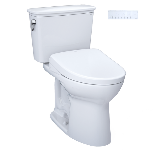 TOTO Drake Transitional 1.28 GPF ADA Height S7 Contemporary Bidet Seat MW7864726CEFG.10