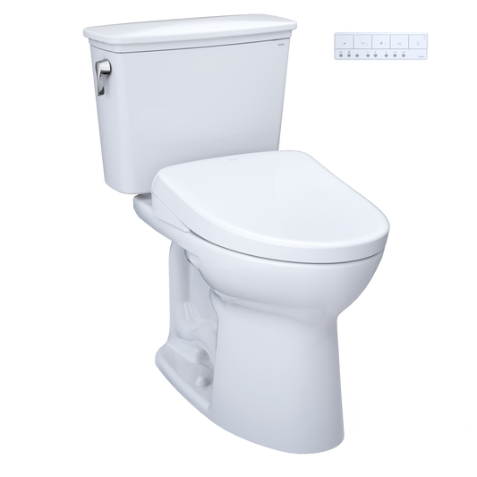 TOTO Drake Transitional 1.28 GPF S7A Contemporary Bidet Seat MW7864736CEG#01