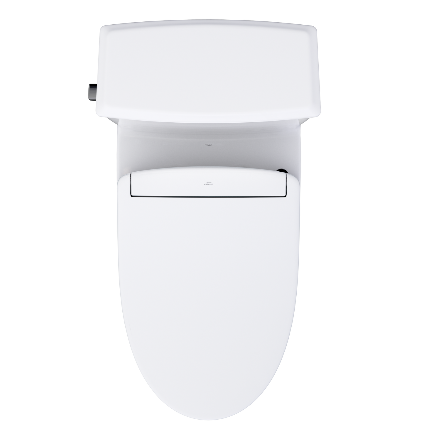 TOTO Connelly WASHLET+ S5 Two-Piece Dual Flush 1.28 GPF Universal Height Toilet with CEFIONTECT MW4943446CEMFG#01