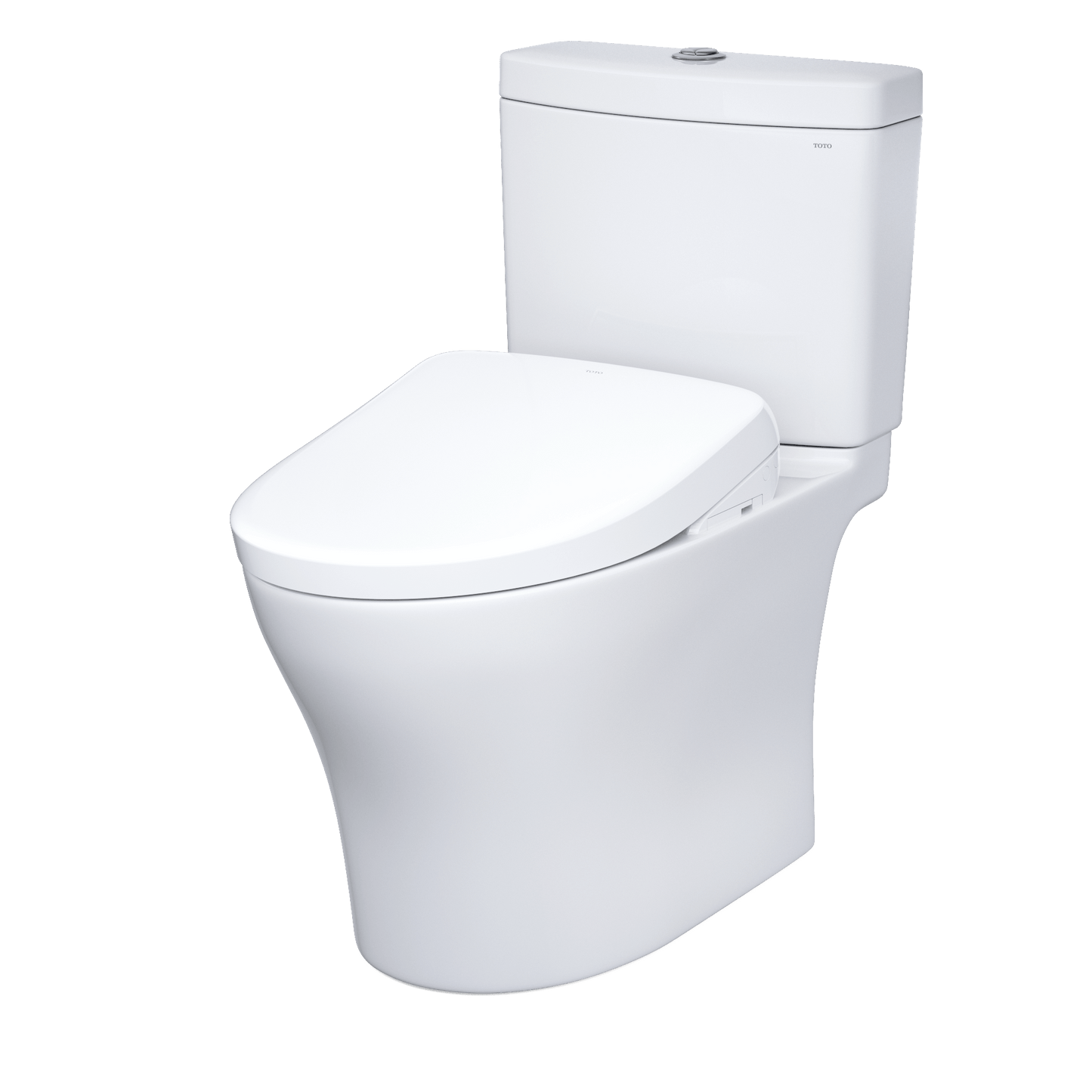 TOTO Aquia IV 1.28 and 0.9 GPF S7 Contemporary Bidet Seat MW4464726CEMFGN#01