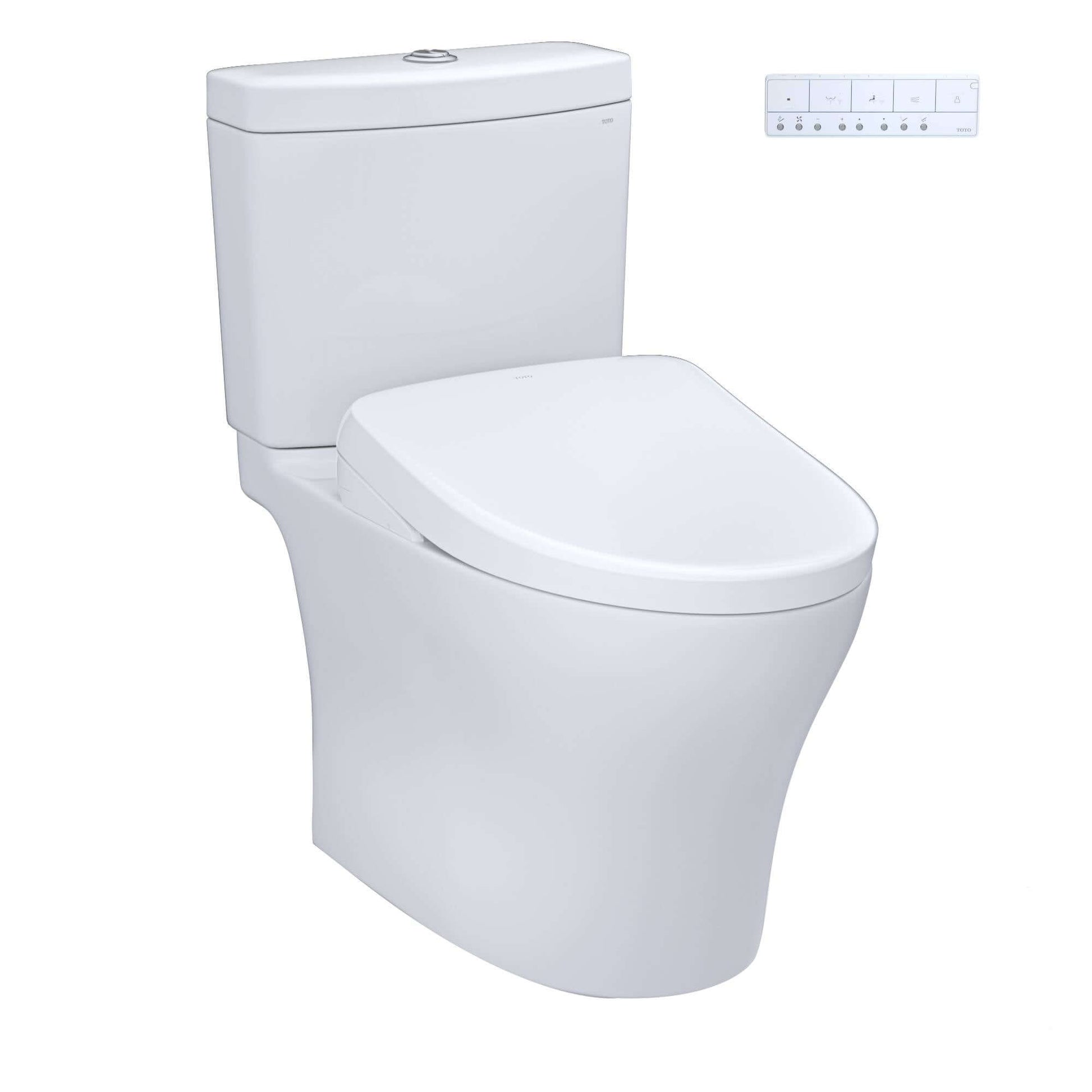 TOTO Aquia IV 1.28/0.9 GPF With S7 Bidet Seat MW4464726CEMGN#01