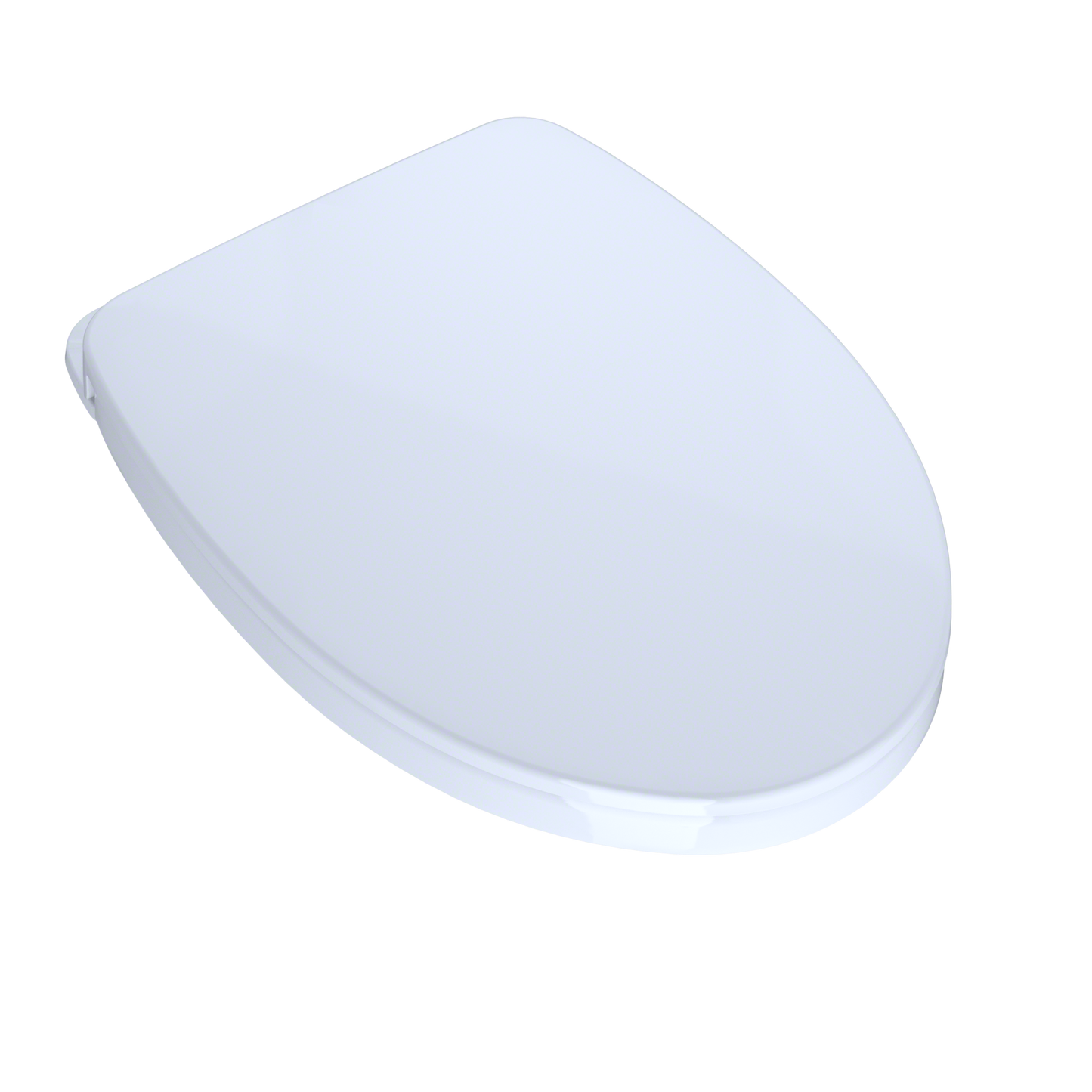 TOTO SoftClose Slow Close Elongated Toilet Seat and Lid, Cotton White - SS124#01