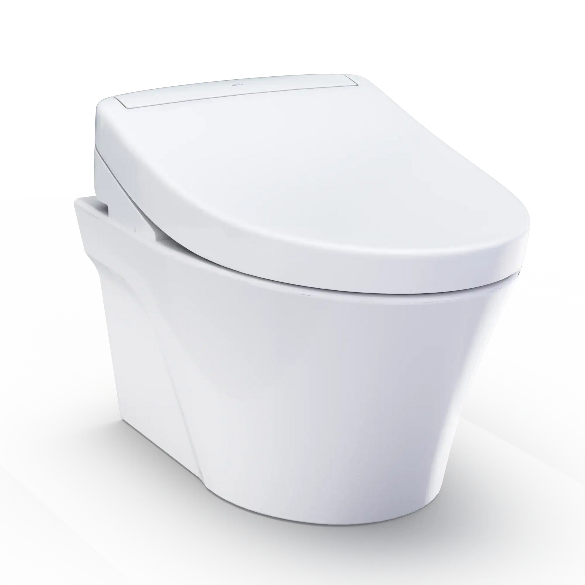 TOTO AP Wall-Hung Toilet and WASHLET S5 and DuoFit In-Wall 0.9 and 1.28 GPF Dual-Flush Tank System, Matte Silver CWT4263446CMFG#MS