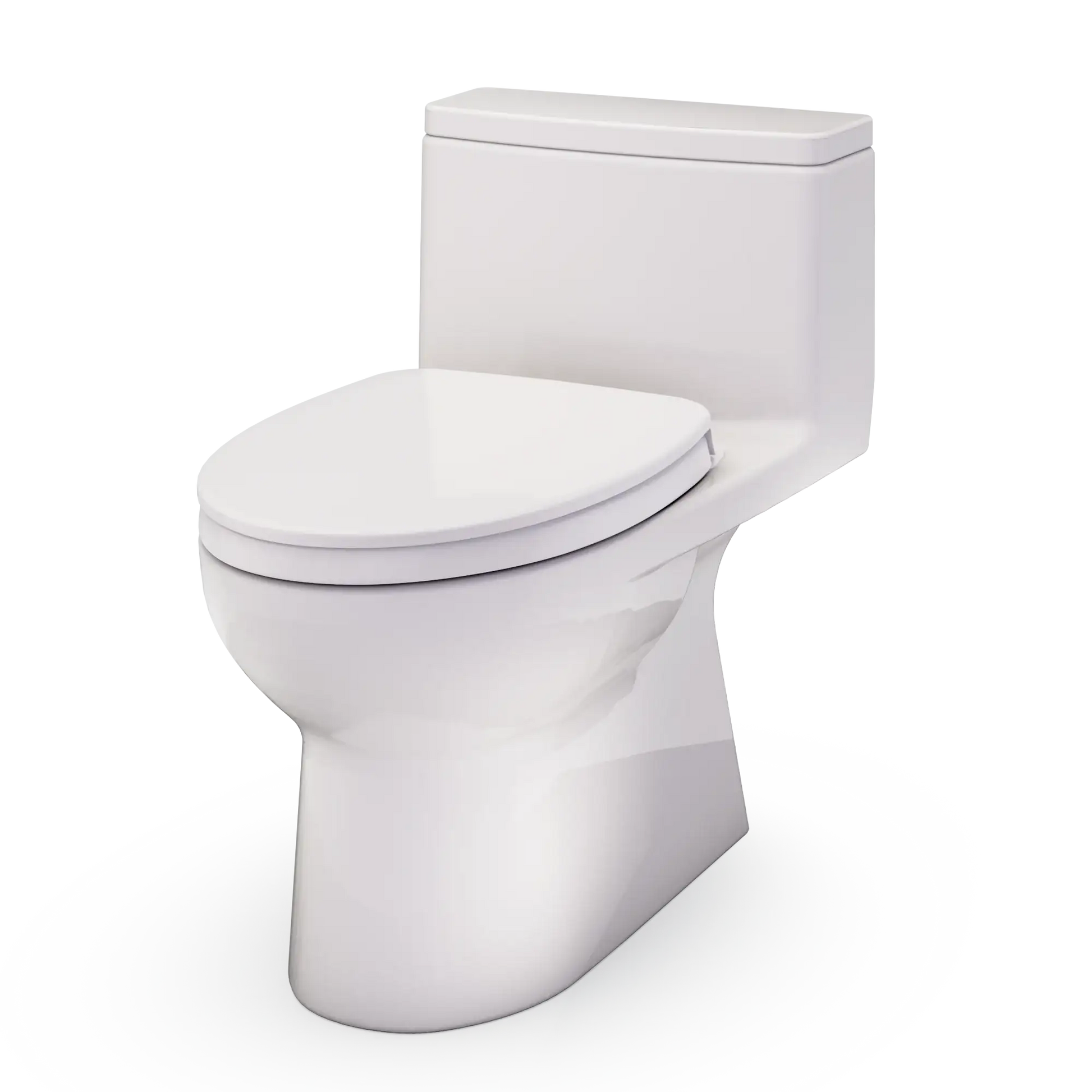 TOTO Redington One-Piece Elongated 1.28 GPF WASHLET+ Ready Universal Height Toilet with CEFIONTECT MS672124CEFG#12