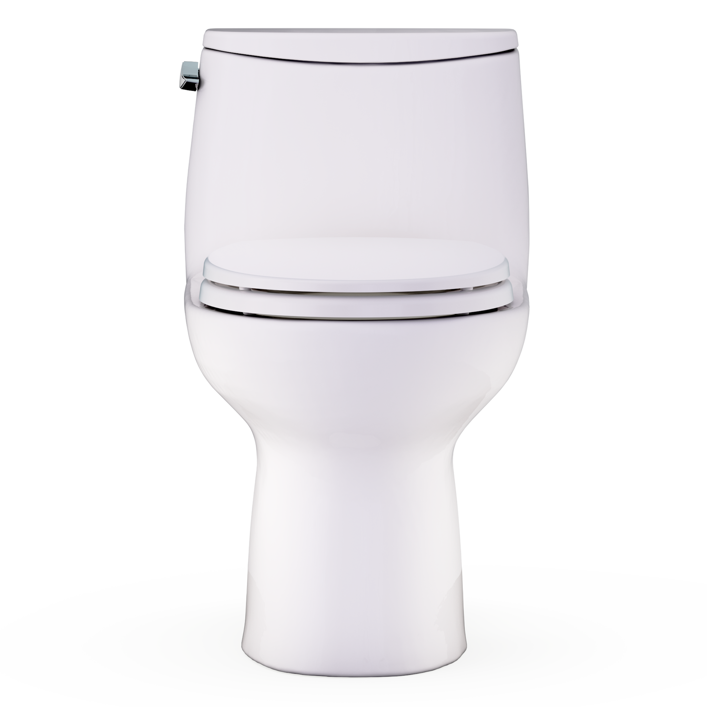 TOTO Ultramax One-Piece Round 1.28 GPF WASHLET+ Ready Universal Height Toilet with CEFIONTECT MS603113CEFG#12