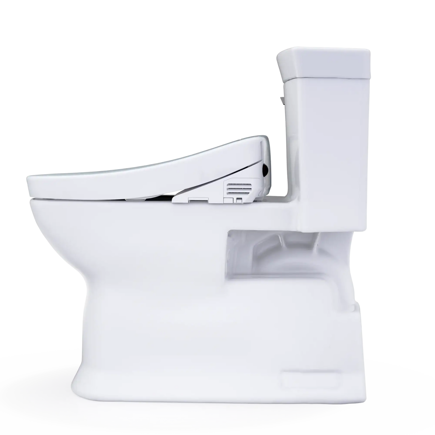 TOTO Soirée 1.28 GPF Universal Height Toilet with S5 Bidet Seat MW9643446CEFG#01