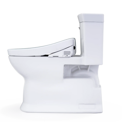 TOTO Soirée 1.28 GPF Universal Height Toilet with S5 Bidet Seat MW9643446CEFG#01