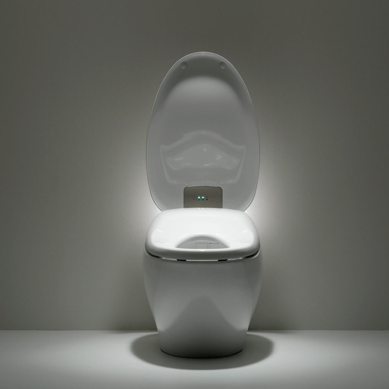 TOTO NEOREST NX1 Dual Flush Universal Height Bidet Toilet MS902CUMFG#01 with elliptical silhouette and modern design