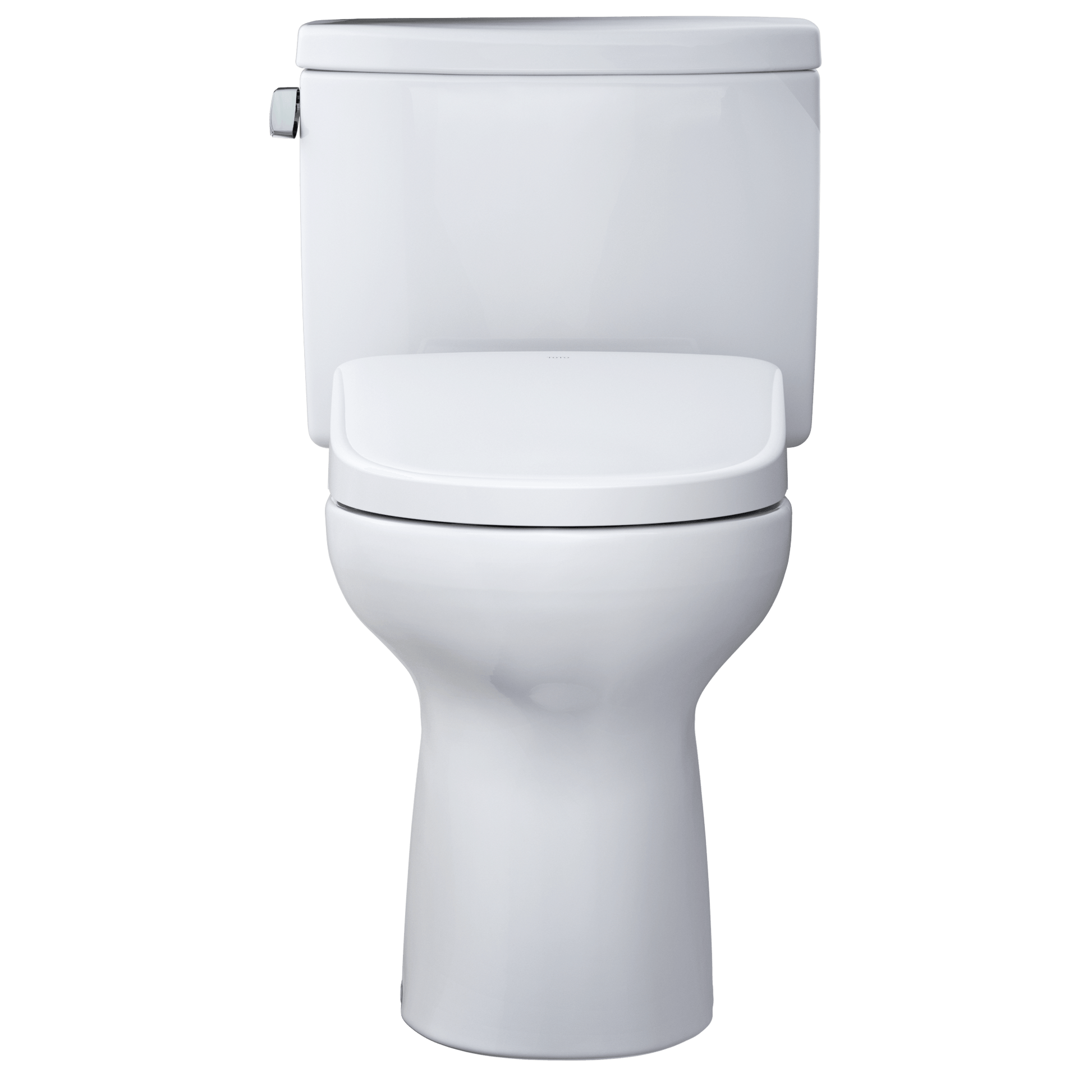 TOTO Drake II 1G Two-Piece 1.0 GPF Universal Height Toilet and S7A Bidet Seat MW4544736CUFG#01