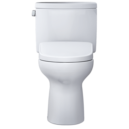 TOTO Drake II 1G Two-Piece 1.0 GPF Universal Height Toilet and S7A Bidet Seat MW4544736CUFG#01