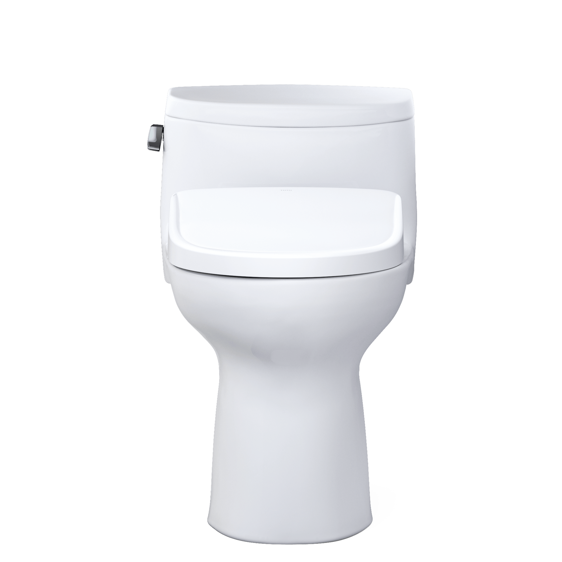 TOTO Supreme II One-Piece 1.28 GPF Universal Height Toilet and S7A Bidet Seat MW6344736CEFG#01