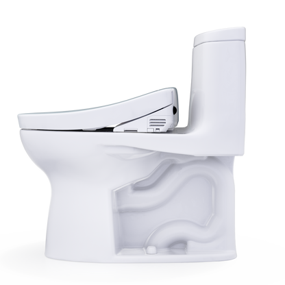 TOTO UltraMax II One-Piece 1.28 GPF Universal Height Toilet and S5 Bidet Seat MW6043446CEFG#01
